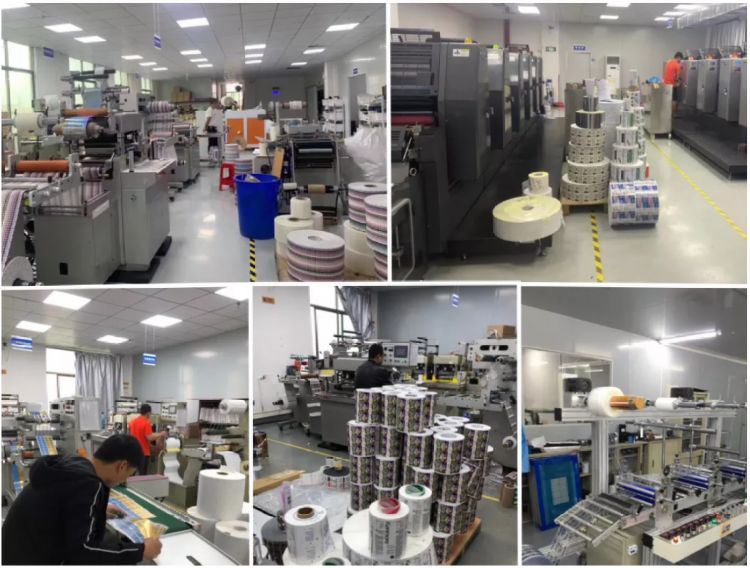 3D Laser Stickers production