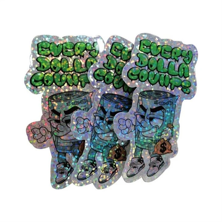 Glitter Sticker Labels