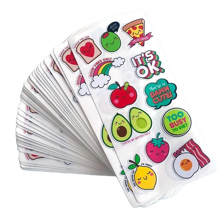 kiss cut sticker sheets