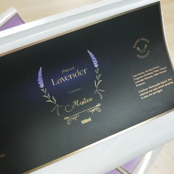 Shiny Metallic Logo Stickers