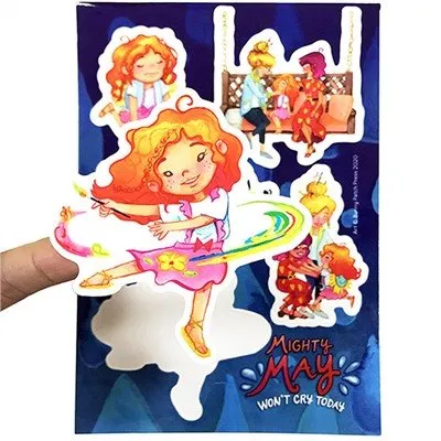 A4 A5 키스 컷 스티커