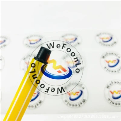 투명 스티커 라벨